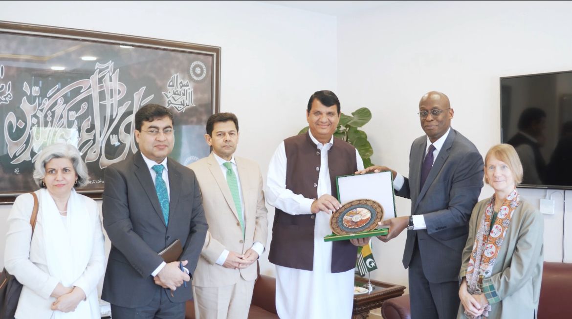 Assistant High Commissioner Ops UNHCR Meets Federal Minister Engr Amir Muqam to Discuss Afghan Refugee Repatriation