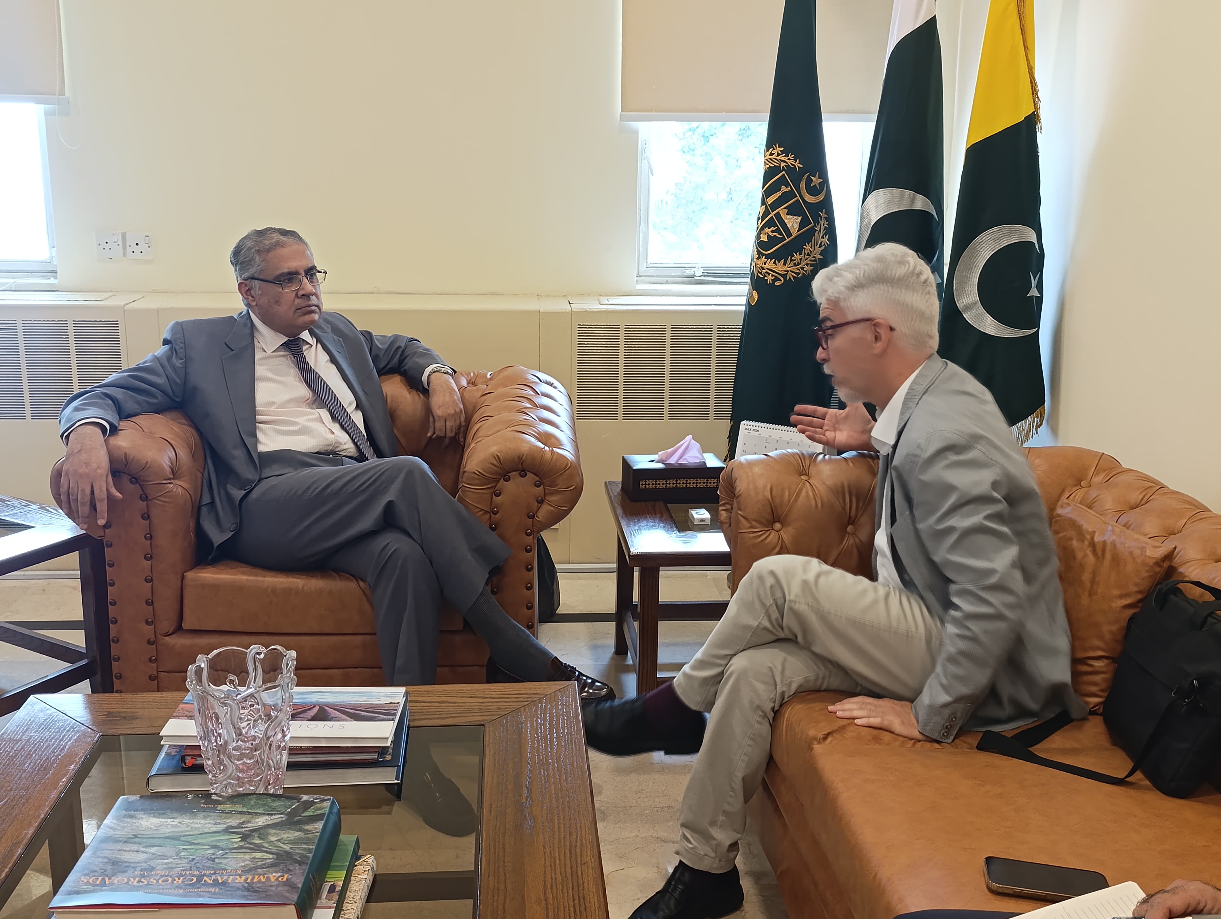 Call on by Mr. Oscar Manuel Sanchez Pineiro, Representative, UNHCR Pakistan.
